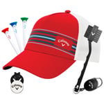 Callaway Golf Gift Set Baseball Cap Tees Ball Marker Club Brush Stocking Filler