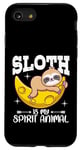 iPhone SE (2020) / 7 / 8 Sloth Is My Spirit Animal Funny Cute Kawaii Style Case
