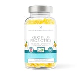 Probiotic Gummies for Kids & Adults - 150 x Natural Pineapple Flavoured Gummy Vitamins with Active Bacteria, Vitamin B3, B5, B6 & C - Immune System, Energy & Gut Health Support