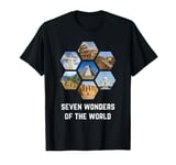 Seven Wonders of The World Art History T-Shirt T-Shirt