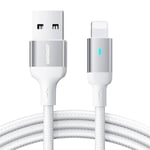 Cable To Usb-a / Lightning / 2.4a / 2m Joyroom S-ul012a10 (white)