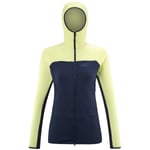 MILLET Millet Fusion Grid Hoodie W Viper/saphir 23 - Jaune / Bleu taille L 2023