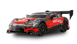 Amewi Drift Voiture de Course radiocommandée, avec éclairage sous Le Sol, 20 km/h 4WD 1:24 RTR Rouge/Noir avec télécommande, Batterie, câble de Charge, Accessoires