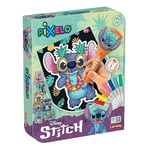 PIXELO - Coffret Disney : Stitch - Crée de Magnifiques Dessins Colorés en Quelques Instants - Activité Créative et Ludique pour Enfants - Loisir Créatif - Développe 'Imagination - 6+