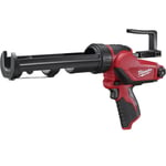 Milwaukee M12 Caulking Gun 310ml Cartridge Holder 1 x 2.0Ah