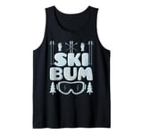 Skiing Kids SKI BUM Ski Vacation Skiers Children Tank Top