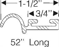 Steele Rubber Products 70-0827-42 tätningslist mellan huv och torped