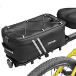 Bike Trunk Bag 7L Bicycle Commuter Bag Resistant Water Rack Bike Bike Bag with Waterproof Rain Cover-71