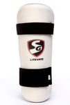 SG Litevate Elbow Guard | Color: White | Size: Adult | Material: Foam | Essential Elbow Protector