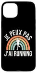 Coque pour iPhone 15 Plus humour Je Peux Pas J'Ai Running hommes