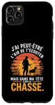 Coque pour iPhone 11 Pro Max Cadeau idée Drôle Chasseur Homme Chasseur Humour Chasse