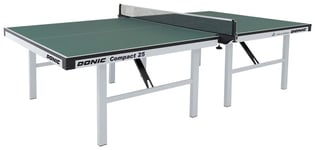 Pöytätennispöytä Donis Compact 25 ITTF, 25 mm, vihreä