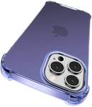 ORIbox for iPhone 13 Pro Case Purple, with 4 Corners Shockproof Protection,iPhone 13 Pro Purple Case for Women Men Girls Boys Kids, Case for iPhone 13 Pro Phone Purple