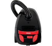 EWBANK COMPACTCLEAN Cylinder Bagged Vacuum Cleaner - Red & Black, Black,Red