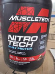 MuscleTech NitroTech Whey Protein Powder, Muscle Maintenance & Growth, Whey Isolate Protein Powder With 3g Creatine, Protein Shake For Men & Women, 6.8g BCAA, 40 Servings, 1.8g, Milk Chocolate