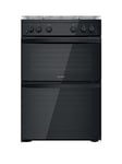 Indesit Id67G0Mmbuk Double Oven Gas Cooker