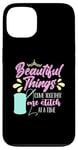 iPhone 13 Beautiful Things Come Together Loves Stitching Cross Stitch Case