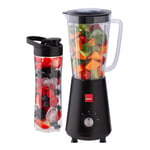 Sensio Home Personal Blender Smoothie Maker -BPA Free 1L & 600ml Portable Bottle