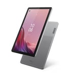 Lenovo Tab M9 - Tablette Tactile 9 Pouces HD (MediaTek Helio G80, 8Coeurs, 3 Go de RAM, 32Go eMMC, Android 12, WiFi+Bluetooth) Étui Transparent – Arctique Gris