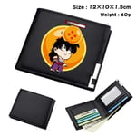 ANDD Portefeuilles homme Anime Dragon Ball Kurze Brieftasche Geldbörse Brieftasche Tickethalter