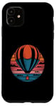 iPhone 11 Retro Sunset Journey Through The Sky Hot Air Balloon Case