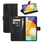 Samsung Galaxy A13 5G      Pu Wallet Case    [Black]