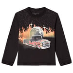 Stella McCartney Kids Car Print Långärmad T-shirt Svart | Svart | 2 years