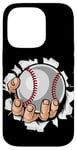 Coque pour iPhone 14 Pro T-shirt Take Me Out to The Ball Game pour les fans de baseball.