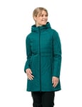 Jack Wolfskin Lapawa Ins Coat W Manteau Femme, Vert d'eau, XL