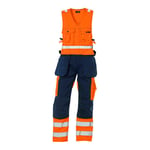 Blåkläder Västbyxa Varsel 2653 varsel Orange/Marinblå C56 265318045389C56