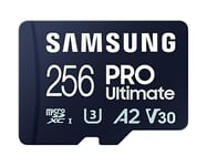 CARD 256GB Samsung PRO Ultimate microSDXC 200MB/s + USB-Kartenleser (MB-MY256SB/WW)