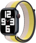 Apple Watch Armband Sportloop havremjölk/citronskal 45 mm - onesize