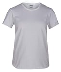 Hurley Women W Dri-Fit Tee Prem Tees - White, Large