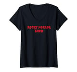 Womens Rocky Horror Show Name Line V-Neck T-Shirt