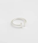 Syster P Strict Plain Bar Ring Silver 16,5 mm