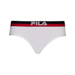 FILA FU6050, Slip Femme, Blanc, XS