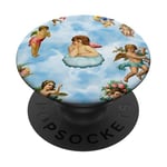 angel cherub antique PopSockets Grip and Stand for Phones and Tablets PopSockets Adhesive PopGrip