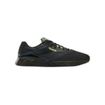 Reebok Unisex Nano X4 Sneaker, Black Escape Blue Digital Lime, 9 UK