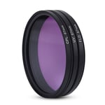 67Mm Uv Cpl Lens Filter Kit With Pouch Lens Cap Hood Photography Acces ❥