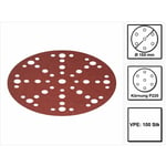 Stf D150/48 Meules Ruby 2 P220 150 mm - 100 pièces (2x 575193) pour ro 150, es 150, ets 150, ets ec 150, lex 150, wts 150, hsk-d 150 - Festool