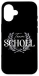 Coque pour iPhone 16 Membre de la famille fier de l'équipe Scholl