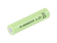 Mexcel H-Aaa600h Uppladdningsbart Aaa-Batteri Nimh 600 Mah 1,2 V 1 St