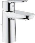 GROHE 23356000 BauEdge Basin Mixer Tap, Chrome, Small