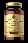 Solgar - Sublingual Methylocobalamin (Vitamin B12), 1000 Mcg - 60 Tabl.