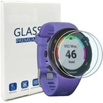 2-PACK Garmin Forerunner 45 & 45s Härdat Glas 0.2mm 9H 2.5D Transparent