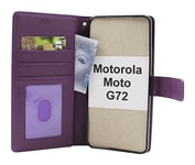 New Standcase Wallet Motorola Moto G72 (Lila)