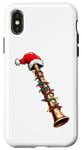 iPhone X/XS Flute Instrument Christmas Hat Xmas Case