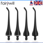 Fairywill FW5020 Water Flosser Replacement Tips - 4 Pack, Eco-Friendly UK