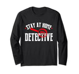 Sty At Home Detective True Crime Detective Couch Division Long Sleeve T-Shirt