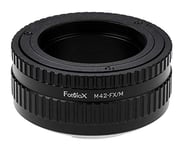 Fotodiox Pro Lens Mount Adapter - M42 Screw Mount SLR Lens to Fujifilm X-Series Mirrorless Camera Body